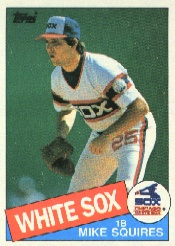 1985 Topps Baseball Cards      543     Mike Squires